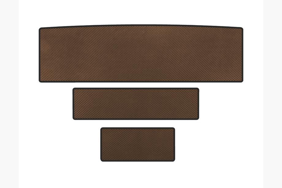 Cadillac Escalade 2014-2020 EVA Trunk Mat (Brown) Image