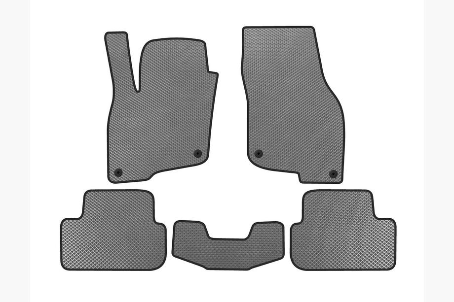Audi Q2 2016- EVA Floor Mats (For e-tron 2019-, China, Gray) Image