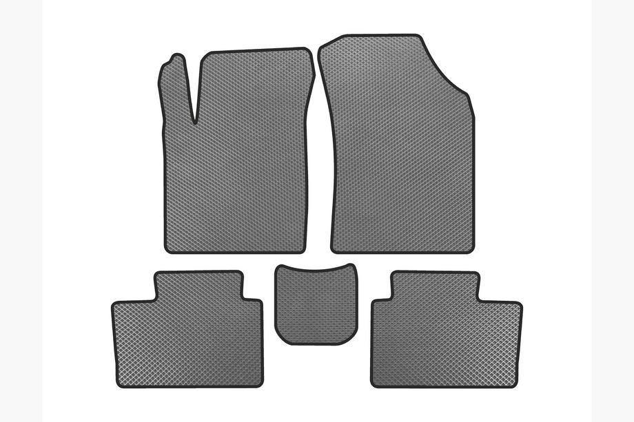 JAC iEV7S 2017-2023 EVA Floor Mats (Gray) Image