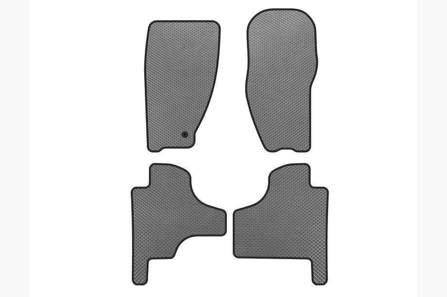 Jeep Cherokee/Liberty 2007-2013 EVA Floor Mats (Gray) Image