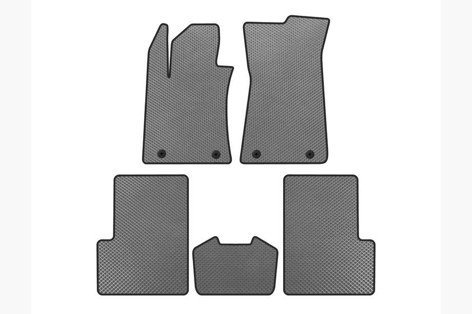 MG ZS 2017-2024 EVA Car Mats (2020-, Grey) Image