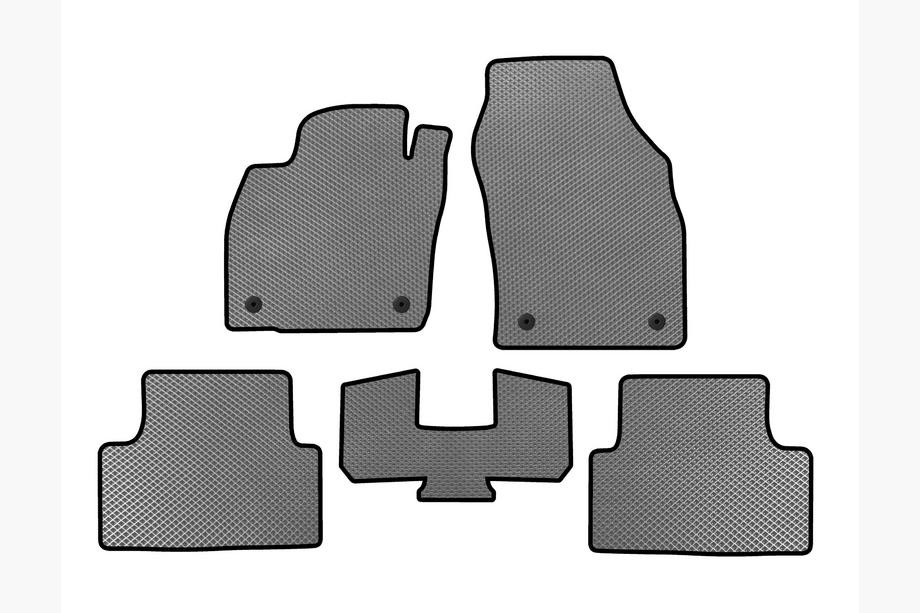 Volkswagen T-Cross 2019- EVA Floor Mats (Gray) Image