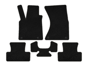 Audi Q5 2008-2017 Textile Floor Mats Classic (2008-2012, Black) photo 1
