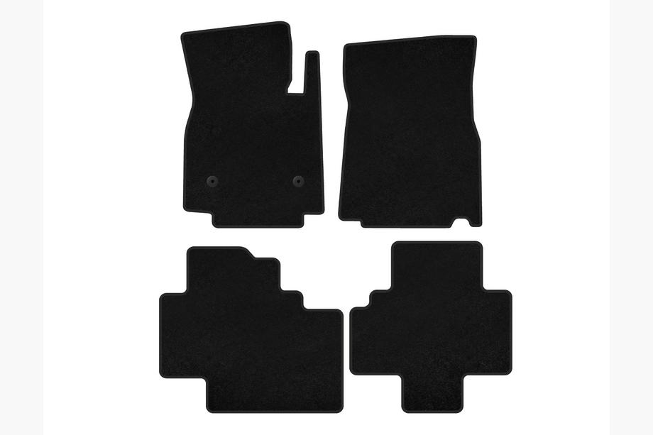 BYD Tang 2018- Textile Floor Mats Classic (EV, 2018-, Black) Image