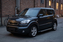 Kia Soul I 2008-2013 Side Steps Duru (2 pcs, Aluminum) photo 1