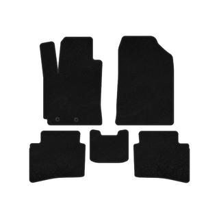 Textile Floor Mats Classic (X-Line, Black) Kia Rio 2017-