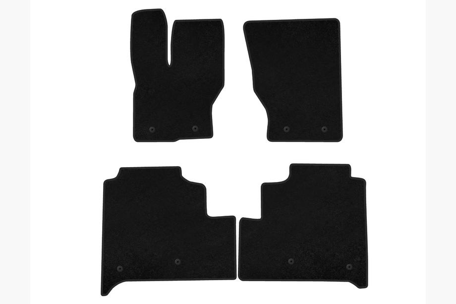 Range Rover IV L405 2013-2021 Textile Floor Mats Classic (Long, Black) Image