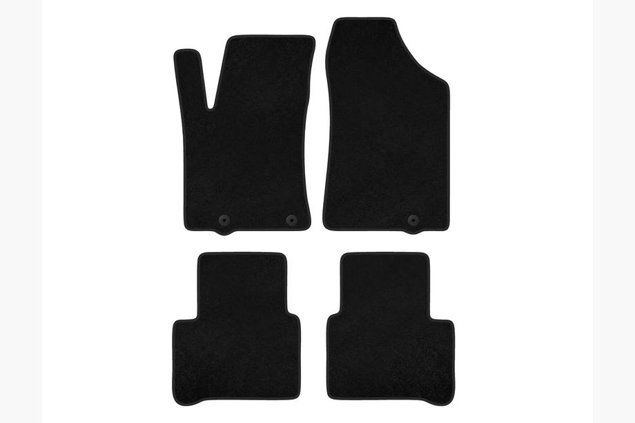 Nissan Teana 2014- Textile Floor Mats Classic (SD, Black) Image