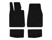 Porsche Taycan 2019- Textile Floor Mats Classic (2021-, Black) photo 1