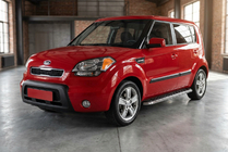 Kia Soul I 2008-2013 Side Steps Maydos V1 (2 pcs, Aluminum & Stainless Steel) photo 1