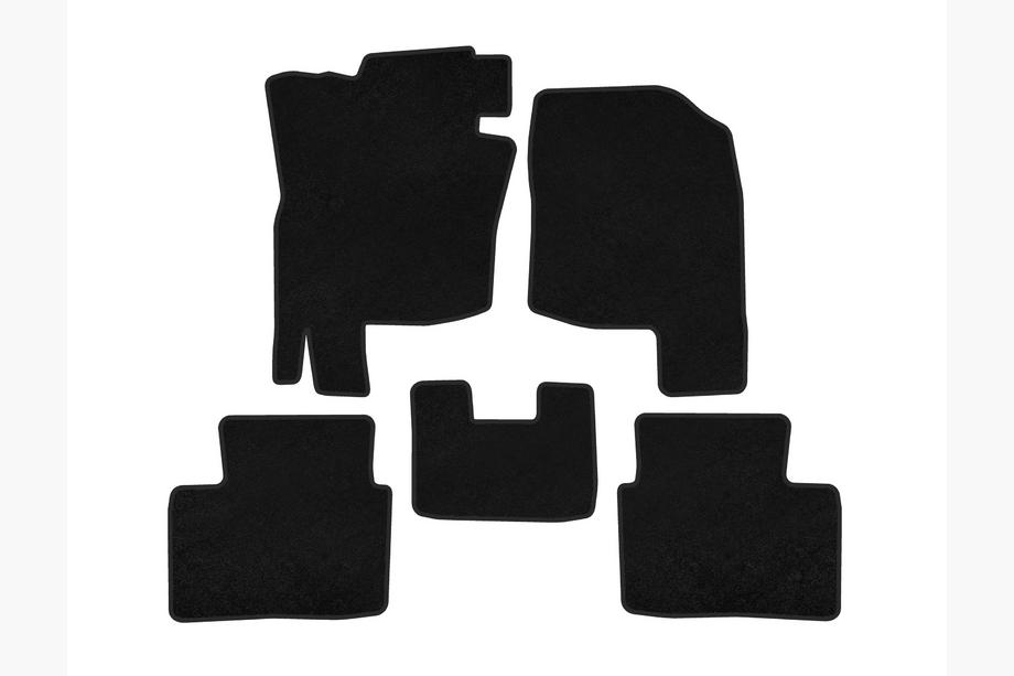 Hyundai Lafesta 2018- Textile Floor Mats Premium (Black) Image