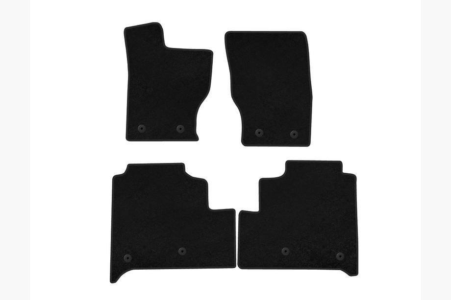 Range Rover IV L405 2013-2021 Textile Floor Mats Premium (Long, Hybrid, Black) Image