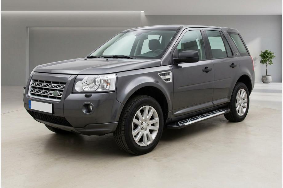Land Rover Freelander II 2006–2014 Side Steps Sunrise (2 pcs, Aluminum) Image