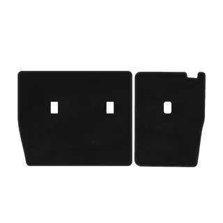 Textile Seat Back Mat for 2nd Row Premium (EV, Black)