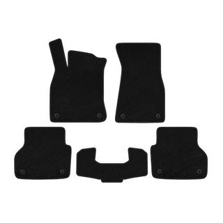 Textile Floor Mats Deluxe V1 (Black)