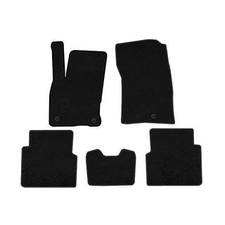 Deluxe Textile Floor Mats (For Kuga, Black)