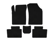 JAC iEV7S 2017-2023 Deluxe Textile Floor Mats (Black) photo 1