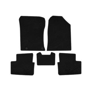 Deluxe Textile Floor Mats (2021-, Black)