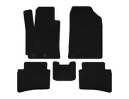 Kia Rio 2017- Deluxe Textile Floor Mats (X-Line, Black) photo 1