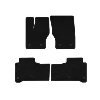 Deluxe Textile Floor Mats (Black)