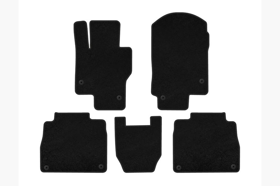 Mercedes GLS X167 2019- Deluxe Textile Floor Mats (Black) Image
