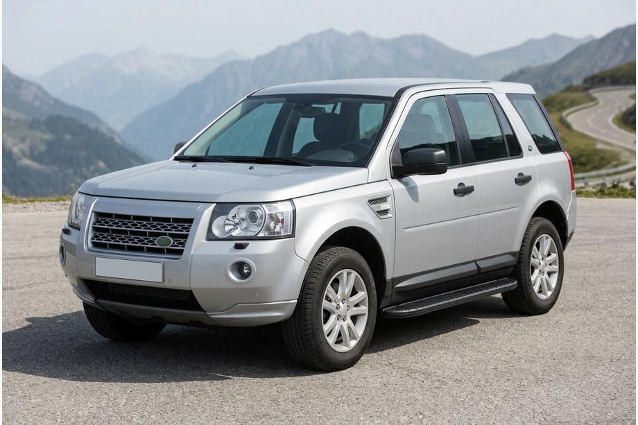 Land Rover Freelander II 2006–2014 Side Steps Bosphorus Black (2 pcs, Aluminum) Image