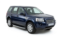 Land Rover Freelander II 2006–2014 Side Steps Tayga Grey (2 pcs, Aluminum) photo 1