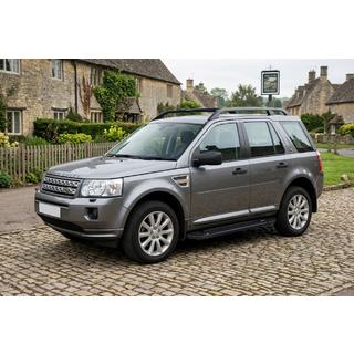 Side Steps RedLine Black (2 pcs, Aluminum) Land Rover Freelander II 2006–2014 photo 1