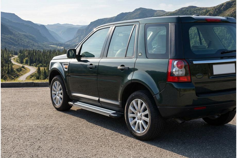 Land Rover Freelander II 2006–2014 Side Steps Rainbow (2 pcs, Aluminum) Image