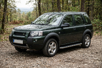 Land Rover Freelander I 1997-2006 Side Steps Maydos V1 (2 pcs, stainless steel) photo 1