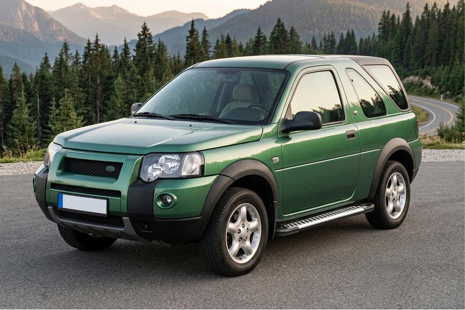 Land Rover Freelander I 1997-2006 Side Steps Line (2 pcs, Aluminum) Image