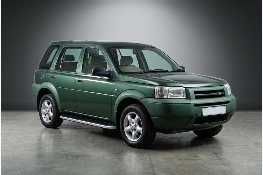 Land Rover Freelander I 1997-2006 Side Steps Tayga Grey (2 pcs, Aluminum) Image