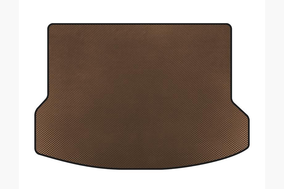 Nissan X-trail T32/Rogue 2014-2021 Trunk Mat (5-Seater, Europe, Brown) Photo 1
