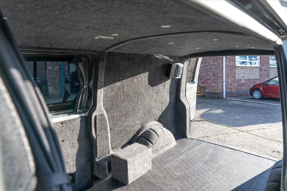 Where in the car can carpet be used?