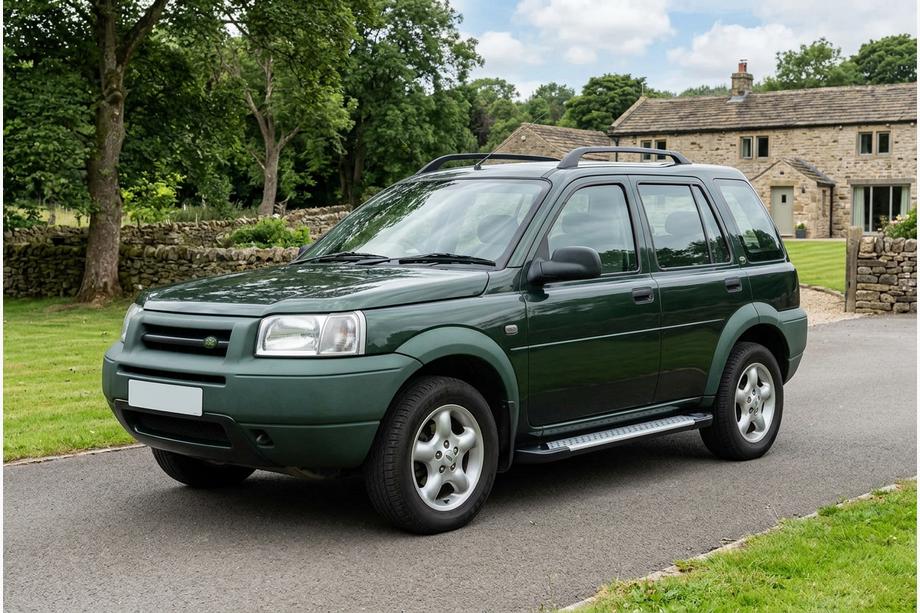 Land Rover Freelander I 1997-2006 Side Steps Allmond Grey (2 pcs, Aluminum) Image