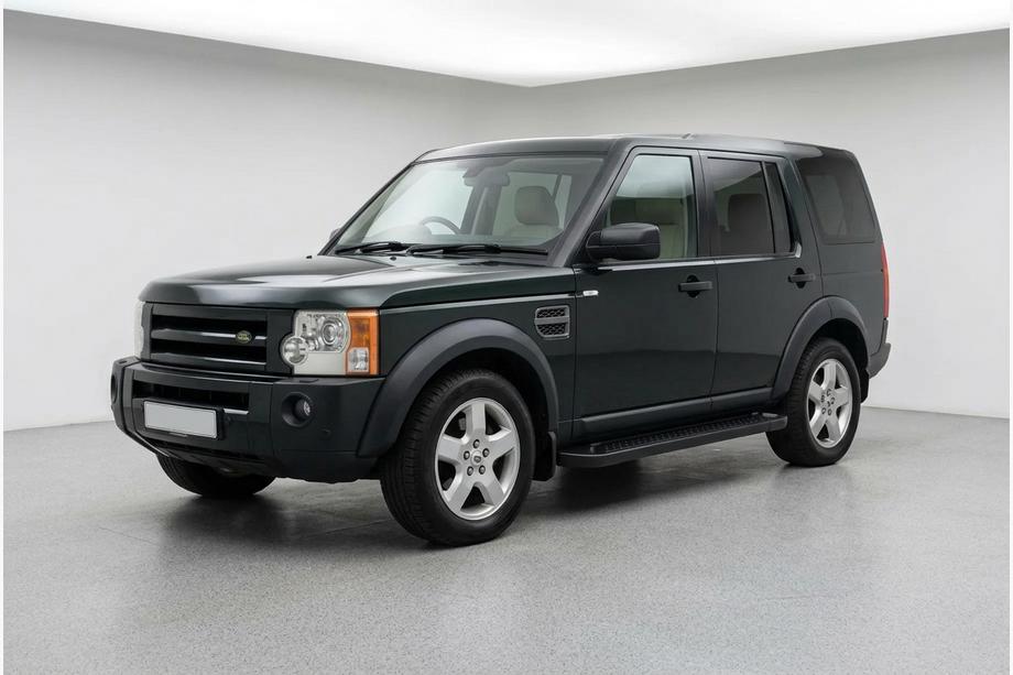 Land Rover Discovery III 2004–2009 Side Steps Allmond Black (2 pcs, Aluminum) Image