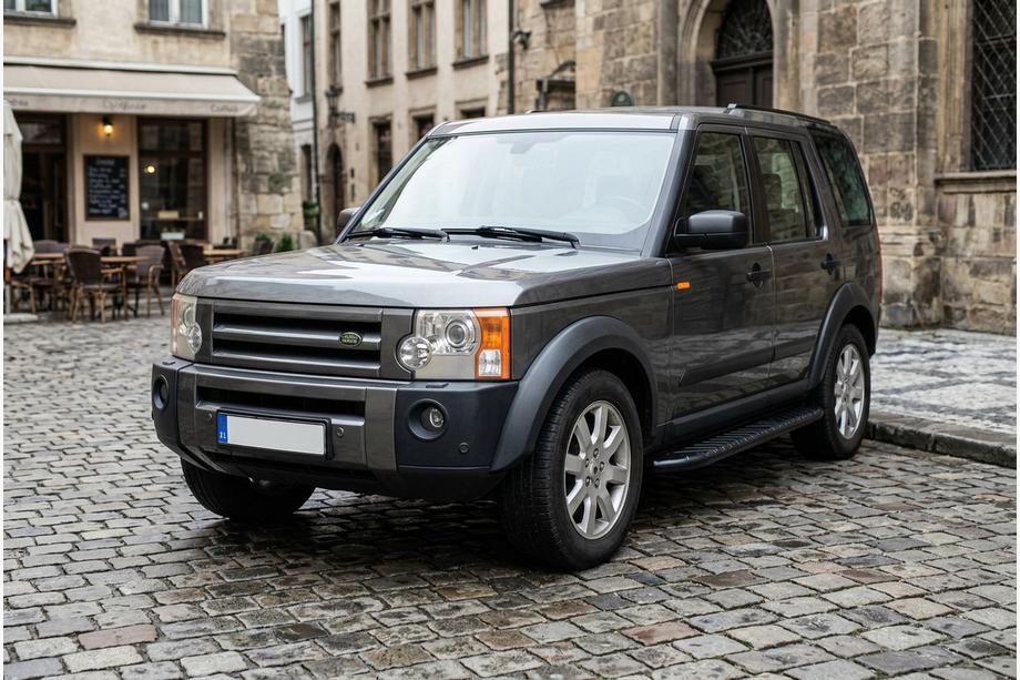 Land Rover Discovery III 2004–2009 Side Steps Bosphorus Black (2 pcs, Aluminum) Image