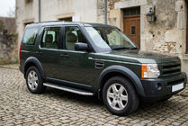 Land Rover Discovery III 2004–2009 Side Steps Tayga Grey (2 pcs, Aluminum) photo 1