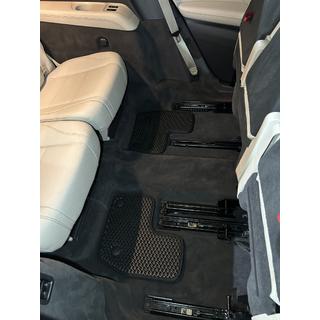 EVA Floor Mats (3 Rows, Black) Mercedes GLS X167 2019- photo 3