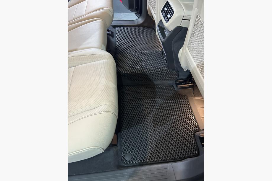 Mercedes GLS X167 2019- EVA Floor Mats (3 Rows, Black) Photo 2