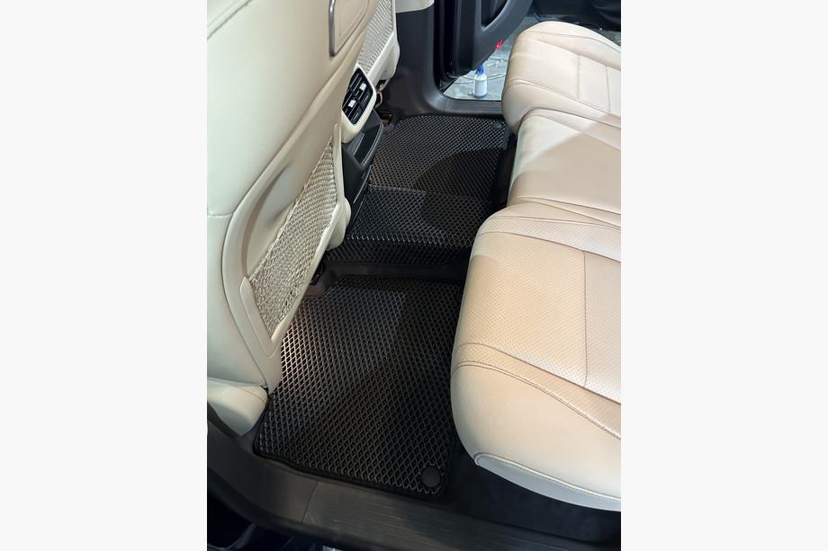 Mercedes GLS X167 2019- EVA Floor Mats (3 Rows, Black) Photo 4