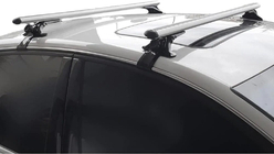 Clearance! Roof rack for smooth roof Oluksuz V4 (chrome, pair) photo 3