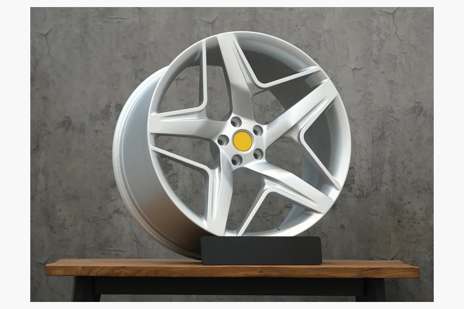 Ferrari 488 GTB 2015-2019 Forged OEM Wheels R21 R22 (Set of 4) Image