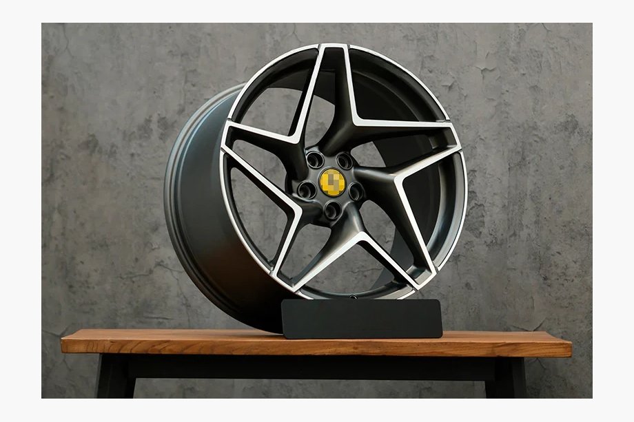 Ferrari 488 GTB 2015-2019 Forged OEM Wheels R20 V4 (Set of 4) Image
