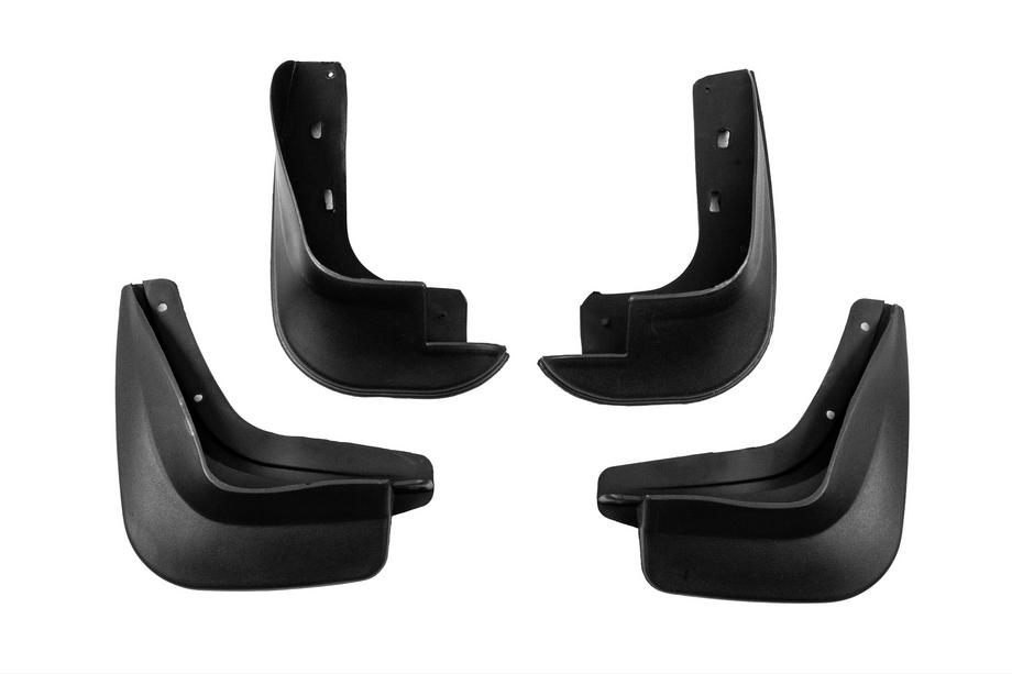Chevrolet Aveo T250 2005-2011 Premium V1 Mud Flaps (SD, 4 pcs) Image