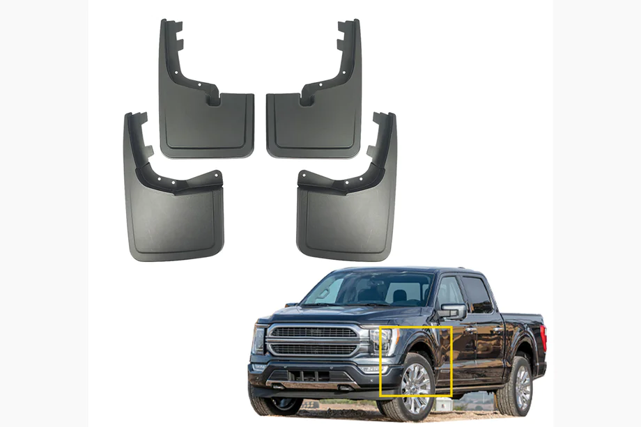 Ford F-150 2020- Premium Mud Flaps (4 pcs) Image