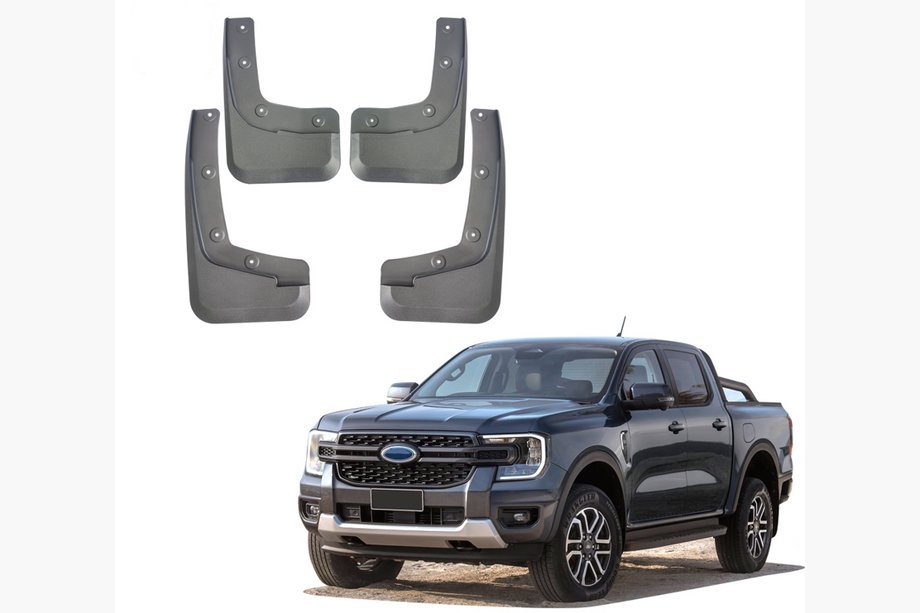 Ford Ranger 2022- Premium Mud Flaps (4 pcs) Image