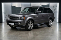 Range Rover Sport 2005-2013 Side Steps Allmond Black (2 pcs, Aluminum) photo 1