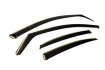 Audi A4 B8 2007-2015 In-channel window wind deflectors Niken Luxury (Sedan, 4 pcs) photo 3
