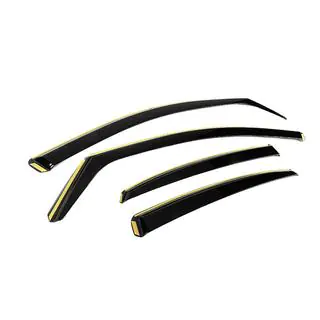 In-channel window wind deflectors Niken Luxury (Sedan, 4 pcs) photo 3